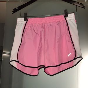 Nike pink running shorts